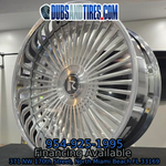 26" Rucci Hooch All Chrome lip Wheels Staggered 26x9 26x10  Lexani LX Twenty tires 1986 Fleetwood Brougham