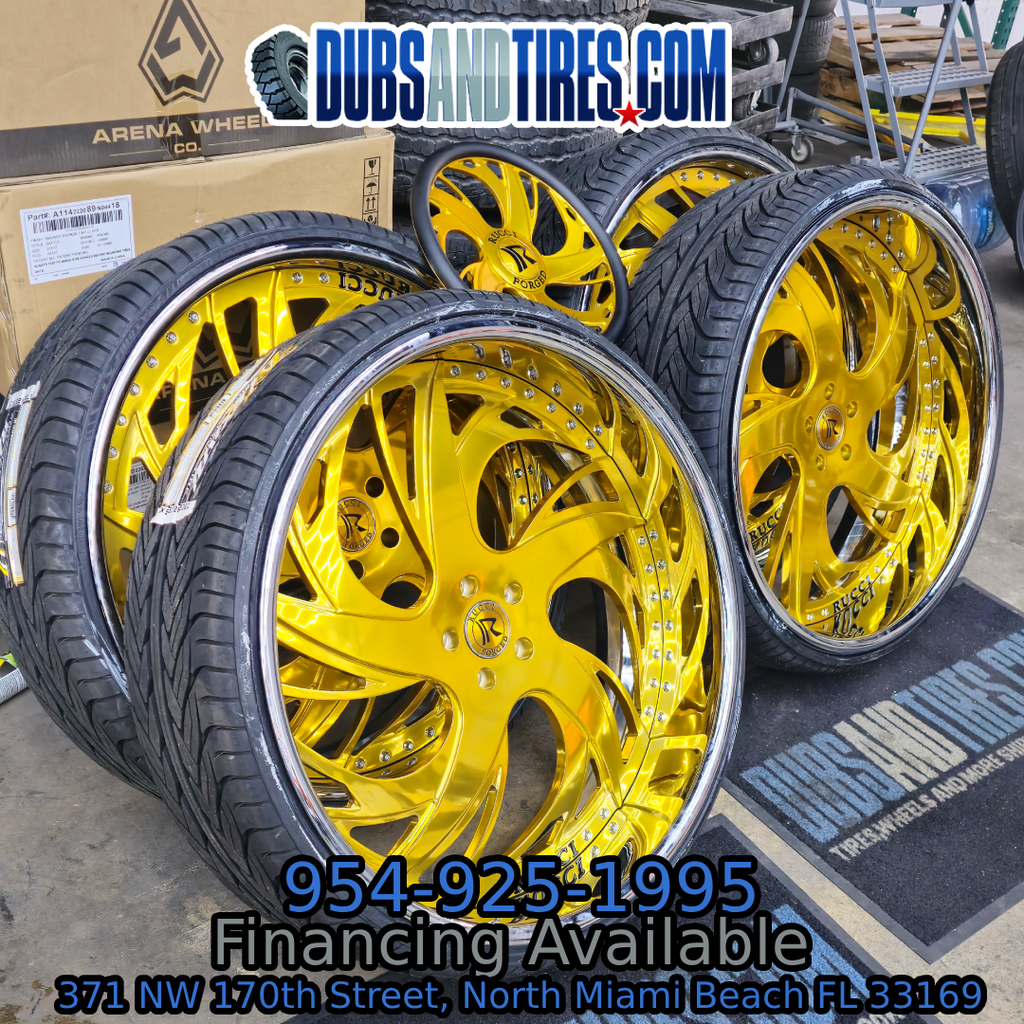 How Much Rucci Rims Gold 26