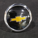 Chevy Floating Center Caps New Logo Chrome Bezel Big XL Caps 4 QTY