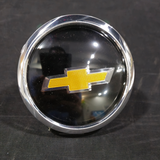 Chevy Floating Center Caps New Logo Chrome Bezel Big XL Caps 4 QTY