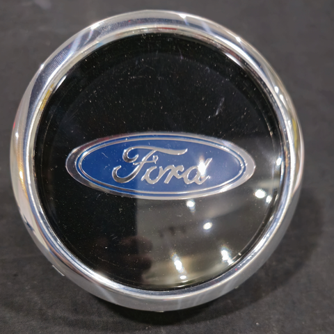 Ford Floating Center Caps New Logo Chrome Bezel Big XL Caps 4 QTY