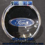 Ford Floating Center Caps New Logo Chrome Bezel Big XL Caps 4 QTY