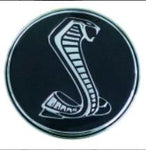 Ford Cobra Floating Black Center Caps FCC-065 54mm