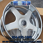 26" Staggered Brushed & Polished Lip Replica Impala SS Wheels Staggered 5x127 2pc Wheels Rims 95 96 22 26 Chevy