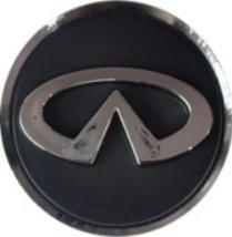 Infiniti Floating Center Cap Black & Chrome 63mm FC085