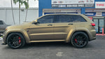 22 Inch 22x10.5 Stance SF-10 Wheels Gloss Black Rims BP:5x120 Tire:275/40ZR18 Jeep Trackhawk