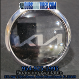 Kia Floating Center Caps Chrome Bezel Big XL Caps QTY 4