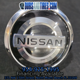 Nissan Floating Center Caps New Logo Chrome Bezel Big XL Caps 4 QTY