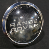 Range Rover Floating Center Caps New Logo Chrome Bezel Big XL Caps 4 QTY