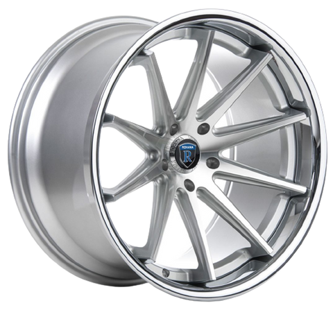 20 Inch Rohana RC10 RIMS Rohana RFC10 Silver Machiend Wheels BP: 5x114.3 ET: 35