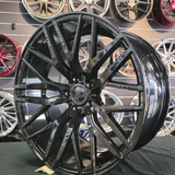 20" IPW 1508 Gloss Black Wheels RIMS 20x10 Wheels BP:5x114.3 35 Offset