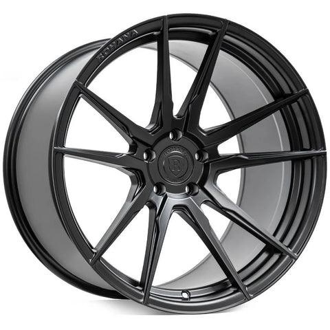 20 Inch Rohana RFX-2 RIMS Rohana RFX-2 Matte Black Wheels 20x10 and 20x9