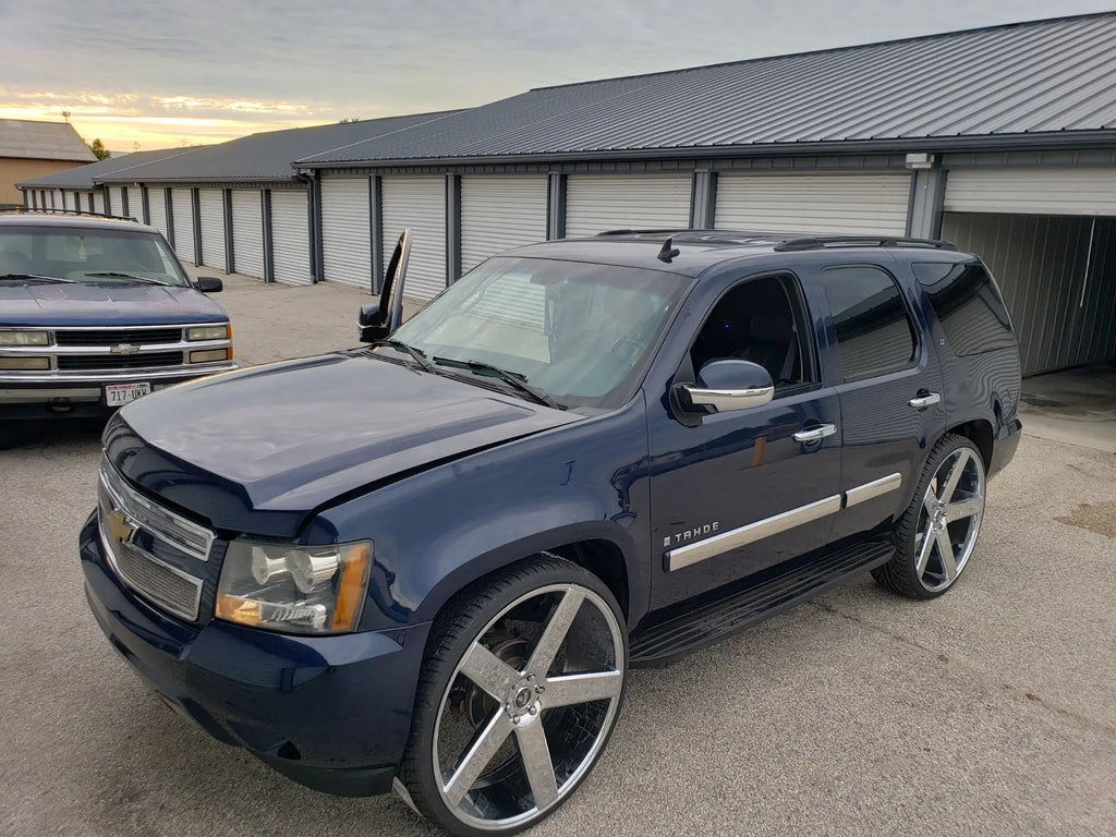 26 Inch 26x10 Dub Rims Baller Wheels BP: 5x127 Tires: 275/25ZR26 1973 ...