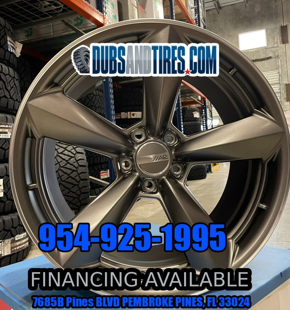 20 Inch American Racing TTF AR946 Bronze Wheels Staggered 20x9.5 & 20x ...
