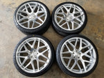20 INCH 20X9 MRR GF9 RIM AND TIRE PACKAGE TIRE: 245/35ZR20 BP:5X112 MERCEDES CLS550 FINACING AVIL
