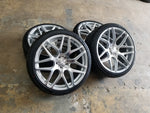 20 INCH 20X9 MRR GF9 RIM AND TIRE PACKAGE TIRE: 245/35ZR20 BP:5X112 MERCEDES CLS550 FINACING AVIL