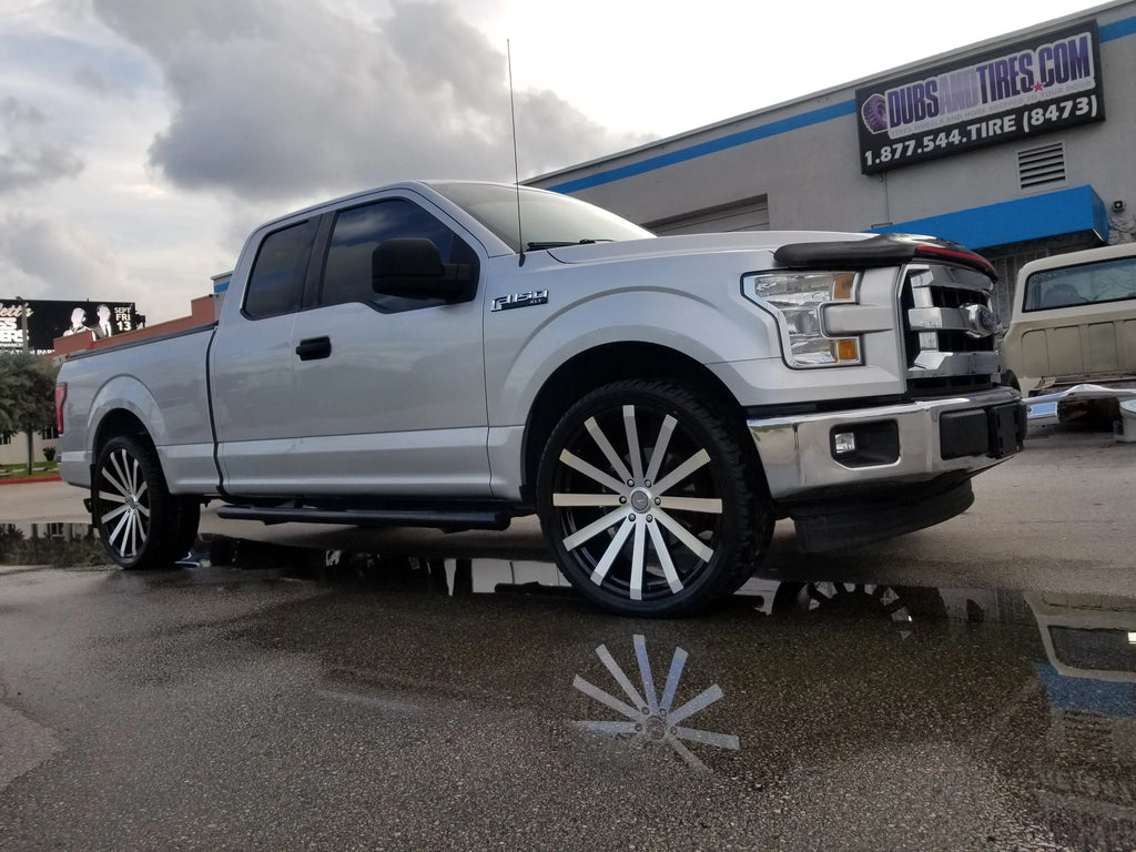 Velocity 24 Inch Rim 24 INCH 24X10 Velocity VW12 RIM AND TIRE 305/35R24 PACKAGE BP:6X135 ...