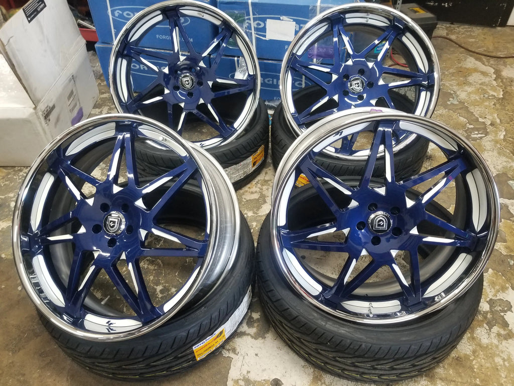 24s Inch Rims Dub Inch 24 Inch 24x9 Lexani Rims LF-749 Chrome Lip Wheels BP:5x112 ET: Custom ...