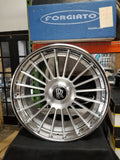 22 INCH 22x9 RIMS Forgiato Tech Chrome WHEELS BP: 5x120 TIRES 295/30R22 Rolls Royce FINACING AVIL