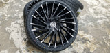 22 Inch 22x9 Rims Lexani Wraith Black Wheels BP: 5x120 Tires: 295/25ZR22 BMW Series 7 FINACING AVIL