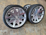 20 INCH MRR HR3 RIMS AND TIRES PACKAGE NEW WHEELS Lexus LS430 AND MORE FINACING AVIL