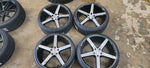 20 INCH Niche M124 RIMS AND TIRES PACKAGE NEW WHEELS Nissan Maxima AND MORE FINACING AVIL