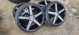 20 INCH Niche M124 RIMS AND TIRES PACKAGE NEW WHEELS Nissan Maxima AND MORE FINACING AVIL