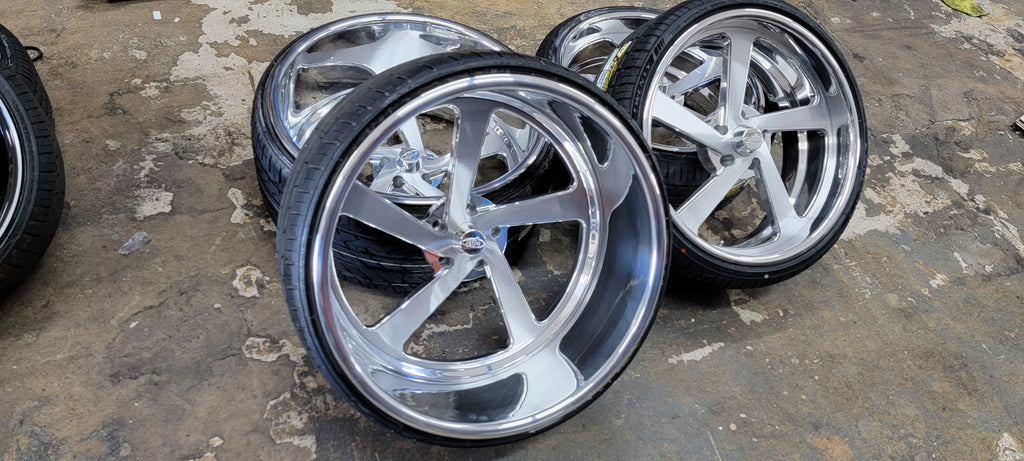 Old Intros Rims 22 INCH Intro Twisted RIMS AND TIRES PACKAGE NEW WHEELS Chevy Impala ...