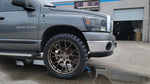 24" Inch 24x10 Dodge Hellcat Replica Wheels & 35x12.50 Lancaster Mud Tires Rim & Tire Package