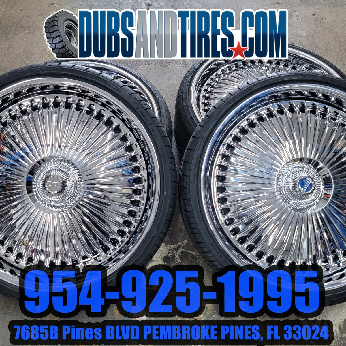 24 Inch 24x9 Dub Rims BP: 5x114.3 Bellagio Wheels Tires: 245/30ZR24 20 ...