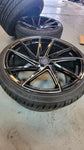 20 Inch Ravetti M10 RIMS AND TIRES PACKAGE NEW WHEELS Lexus, Bentley, BMW, Tesla AND MORE FINACING AVIL