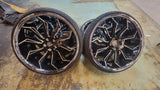 22 INCH AZAD AZ1101 RIMS AND TIRES PACKAGE NEW WHEELS Lexus,  AND MORE FINACING AVIL