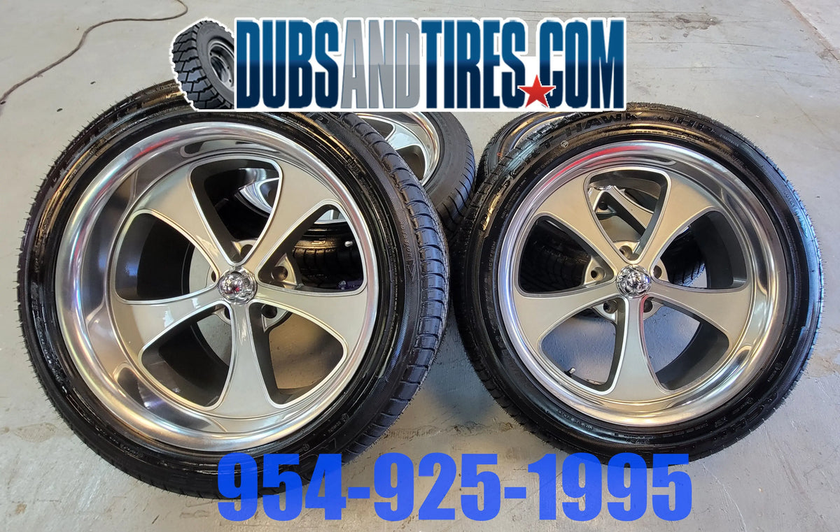 Gray Ridler 695 Wheels Polished