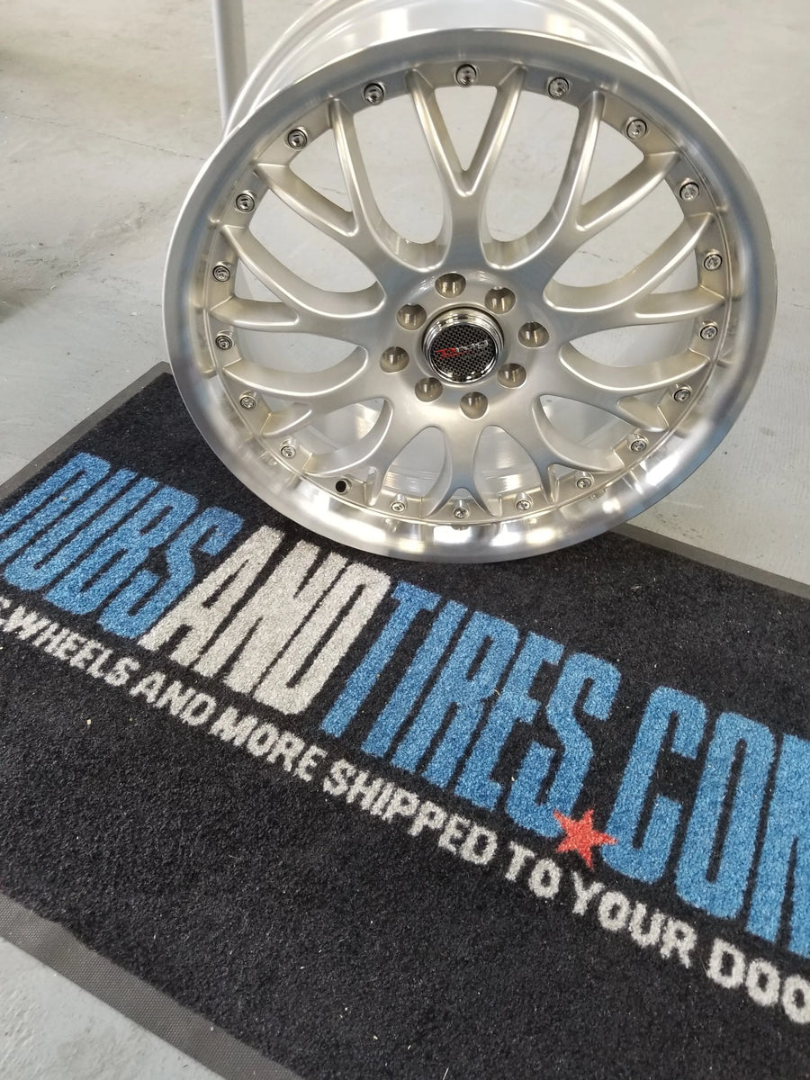 17 Inch 17x7.5 SET OF FOUR Drag Rims DR19 Wheels BP: 5X114.3 ET:42 Lex ...