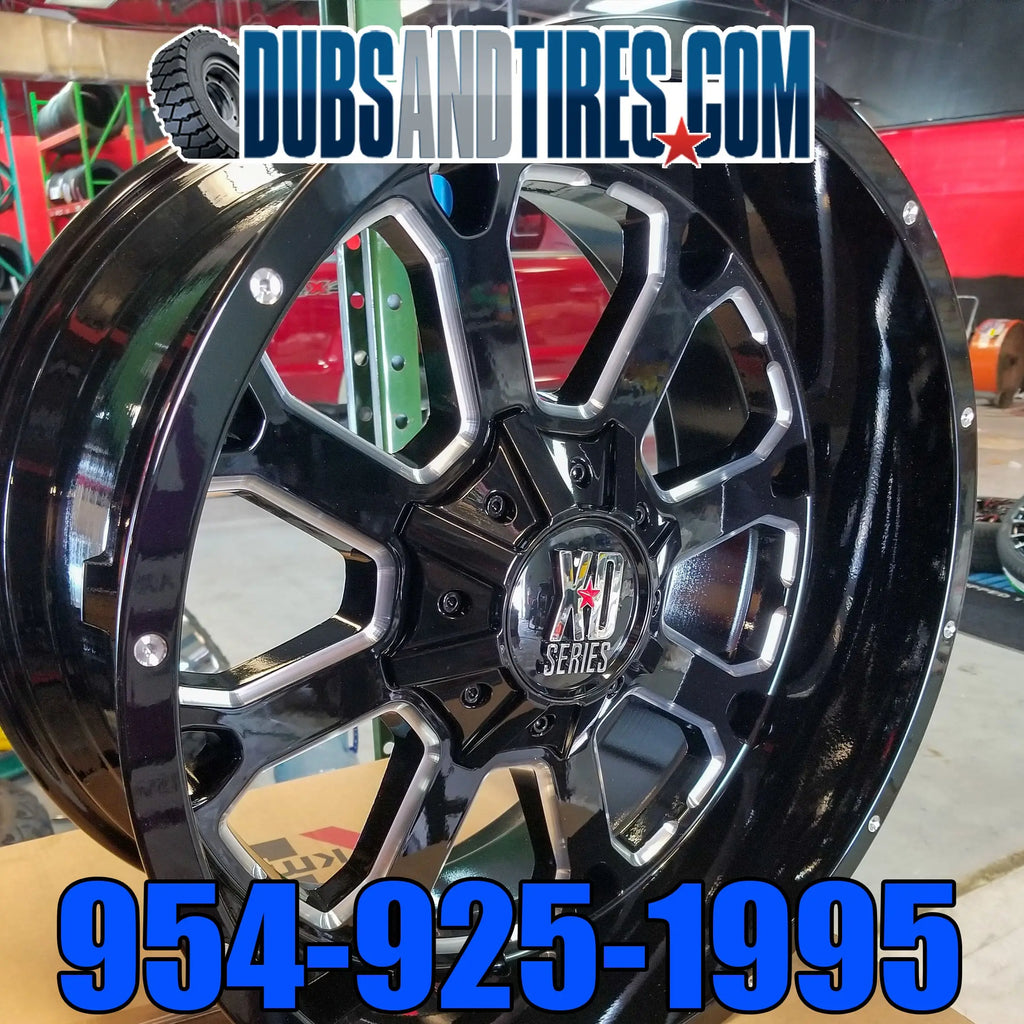 20 Inch 20x10 Rims XD Series 825 Wheels BP: 6x135 Set of 4 ET:24 Ford ...