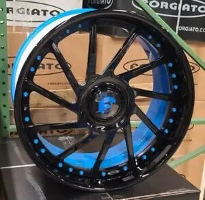 Blue Forgiato Rims 21/22