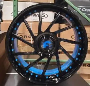 Blue Forgiato Rims 21/22