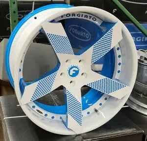 Blue Forgiato Rims Forgiato Custom 3 Piece Rims - DUBSandTIRES-Pines – Page 2