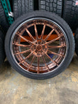 22 Inch 22x11 Rims Forgiato S210 Wheels  BP:5x112 Tires: 275/35ZR22 2016 Bentley GTC FINACING AVIL