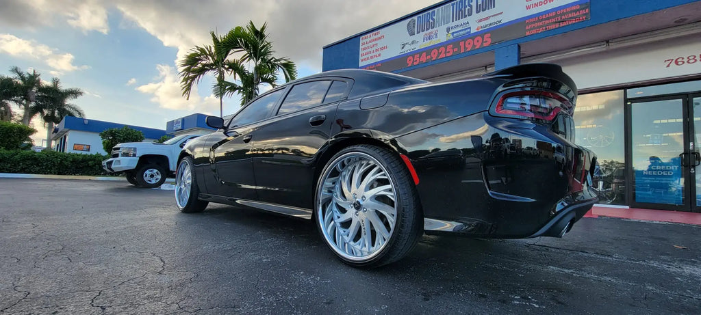 24 Inch 24x9 and 24x10 RIMS Artis Decatur WHEELS Lexani w/ Chrome Lip ...