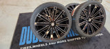 22 INCH 22X9 Dub S121 RIMS Wheels Tires 255/30ZR22 BP:5x114.3  2000 Ford Crown Victoria FINACING AVIL