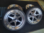 19" Inch Aodhan DS09 Silver Wheels 19x8.5 Rims With Ironman 235/35ZR19 Toyota Camry BP: 5x114.3