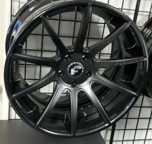 20" FORGIATO Undice Gloss Black RIMS Staggered 20x10(Front) 20x13(Rear) CONCAVED CORVETTE (Z06 Z07 ONLY) GRANSPORT