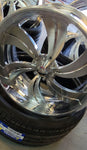 26 Inch rims 26x10 Intro EZ Brushed Polished BP: 6x139.7 Chevy Suburban FINACING AVIL