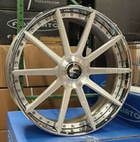 26" FORGIATO S2.06 ECL RIMS Brushed Chrome 26x10 WHEELS (BIG CAP) WHEELS RANGE ROVER HSE SPORT SUPER CHARGED
