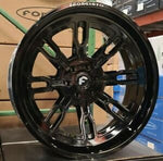 24" FORGIATO TXC-102 Gloss Black Wheels 24x10 Rims BP 6x135 FORD F-150
