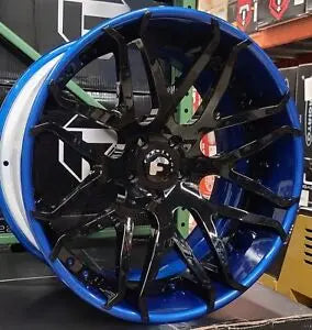 Blue Forgiato Rims 21/22