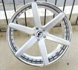 24" FORGIATO F2.20 RIMS 24x10 Brushed Chrome WHEELS 5x120 RANGE ROVER HSE SPORT SUPER CHARGED