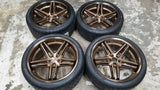 22 INCH 22x9 AND 22x10.5 Ferrada CM-1  RIMS AND TIRES PACKAGE NEW WHEELS BMW 640i FINACING AVIL