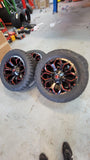 20 INCH Fuel Assault RIMS AND TIRES PACKAGE NEW WHEELS Toyota Tundra FINACING AVIL